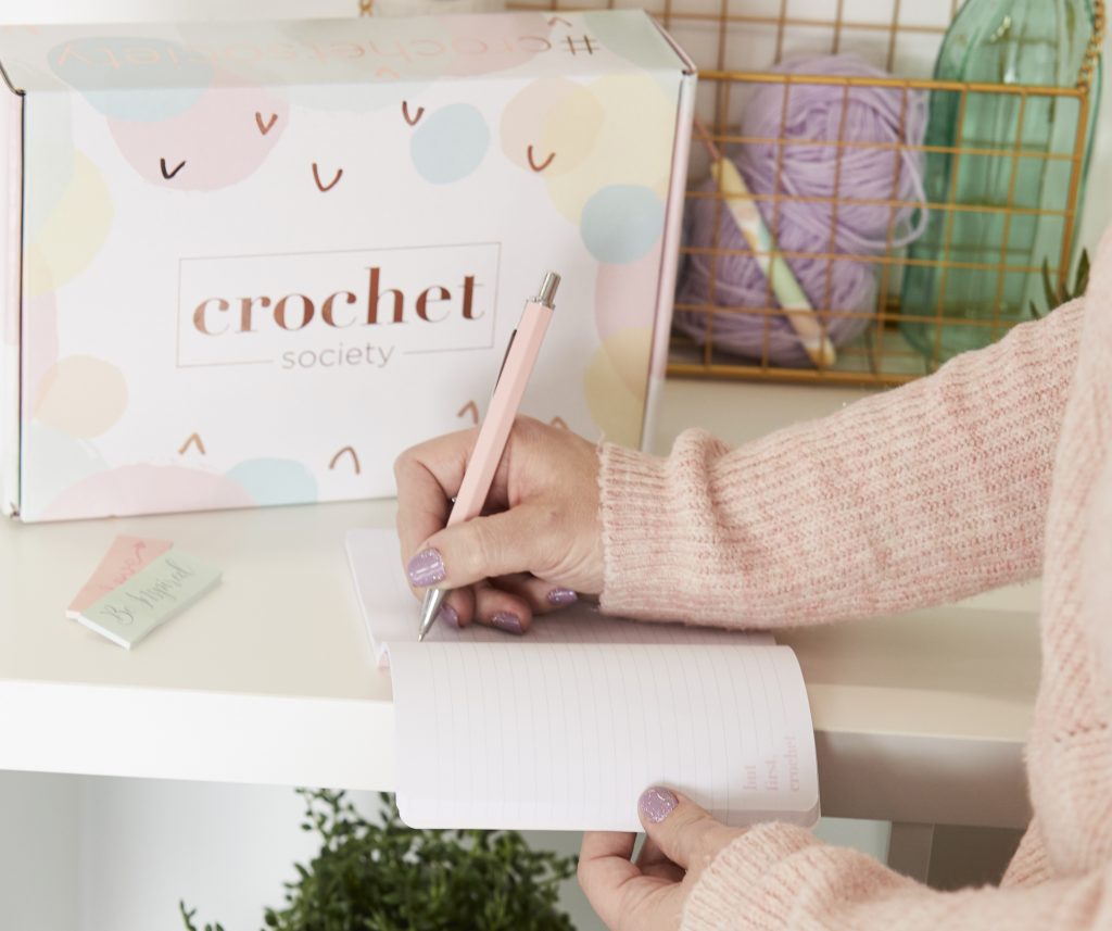 crochet society notebook