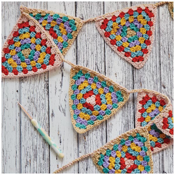 crochet bunting pattern free