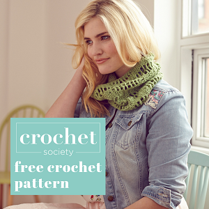 free cowl crochet pattern thumnail