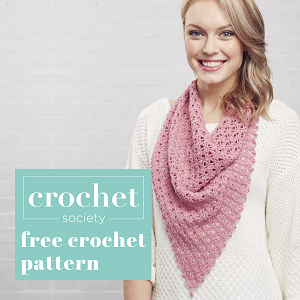 free crochet shawl pattern thumbnail