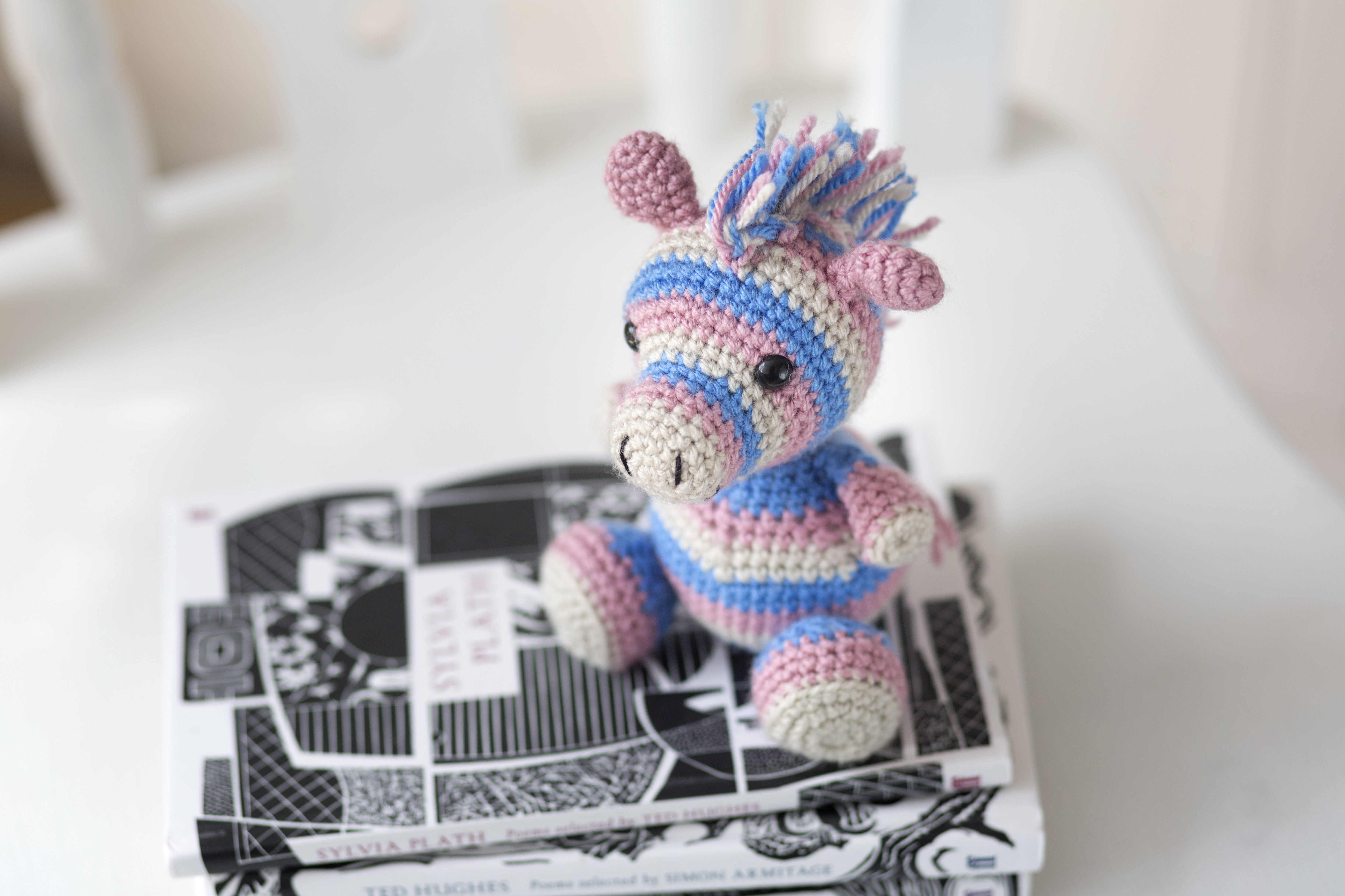 crochet zebra pattern
